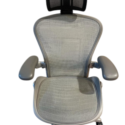 Herman Miller Aeron Office Chair with Headrest  (Used)